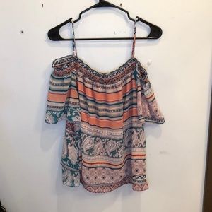 Off the shoulder blouse